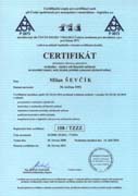 Certifikát technika-znalce zdvíhacích zařízení-1. str.